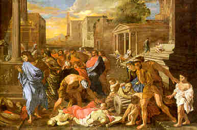 Die Pest von Ashdod, lgemlde 1632