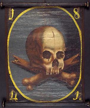 Plague flag from 1753 and 1841