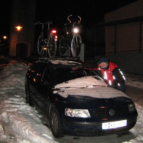 Schnee am Brenner