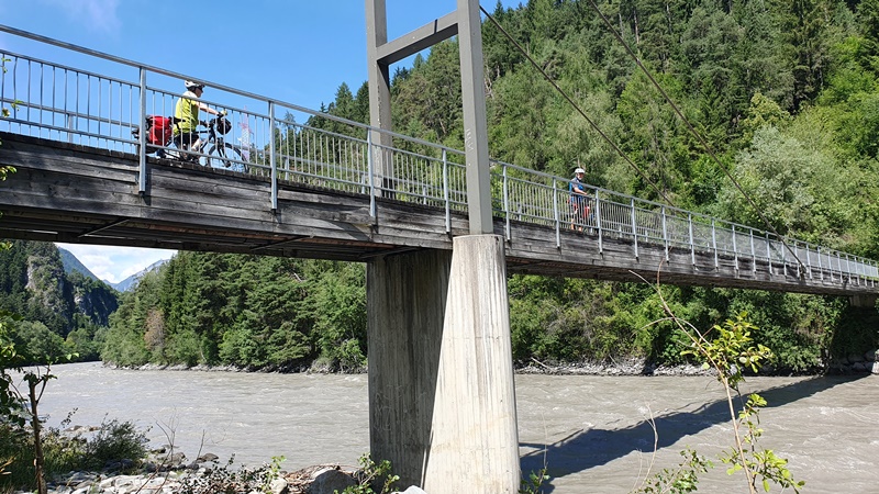 Innsteg bei Roppen