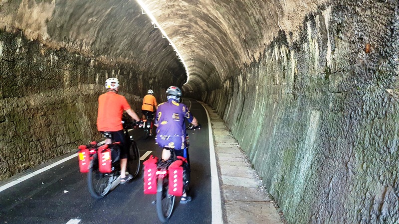 Radweg auf Bahntrasse