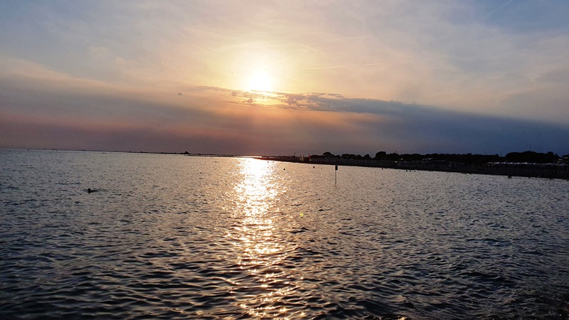 Sonnenuntergang �ber dem Meer